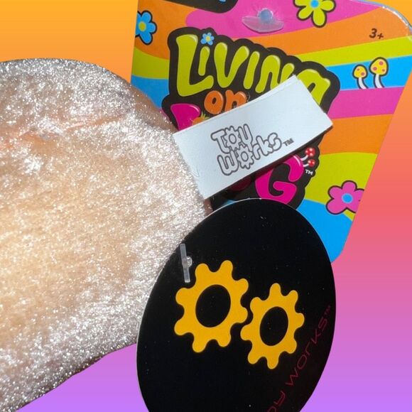 2 NWT Plush Mushroom Stuffed Russ & Toy Works Plush 5” - Picture 5 of 5